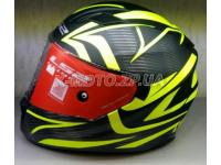���� �������� � ������ LS2 FF320 STREAM EVO JINK MATT BLACK YELLOW 