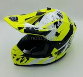���� GEON 633 MX Fox ����� Black /Neon YELLOW
