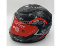 ���� �������� LS2 FF353 RAPID CIRCLE MATT TITANIUM FLUO ORANGE