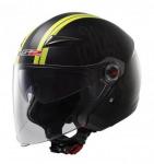 LS2 OF569 PARTY MATT BLACK YELLOW