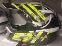 LS2 MX 433 STRIPE HI-VIS YELLOW